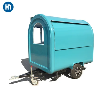 China mobile fast food burger bbq stall cart , kiosk ambulant coffee cart trailers