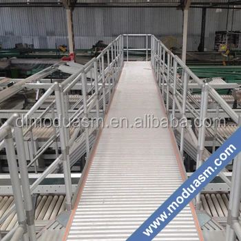 Высококачественного алюминиевого промышленного шаг платформы для обслуживания платформы