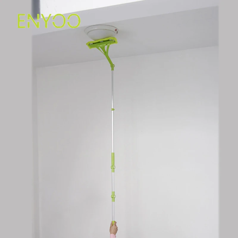 High-rise Telescoping Window Washing Tool U Grip Window Cleaner With Microfiber Cloth and Adjustable Expansion Window Scrubber