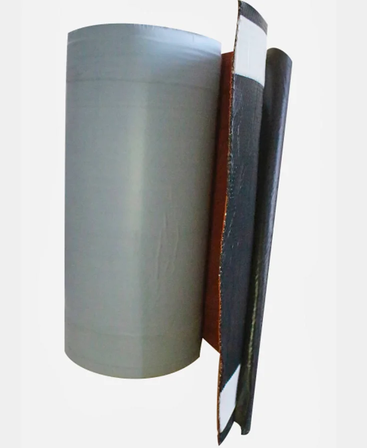 Self Adhesive EPDM with Aluminum mesh UF203 for Roof to Wall Flashing