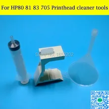 Printhead Cleaner Units Kit For HP81 HP83 Print Head Cleaning Tools For HP Designjet 5000 5500 1000 1050 1055 Printer
