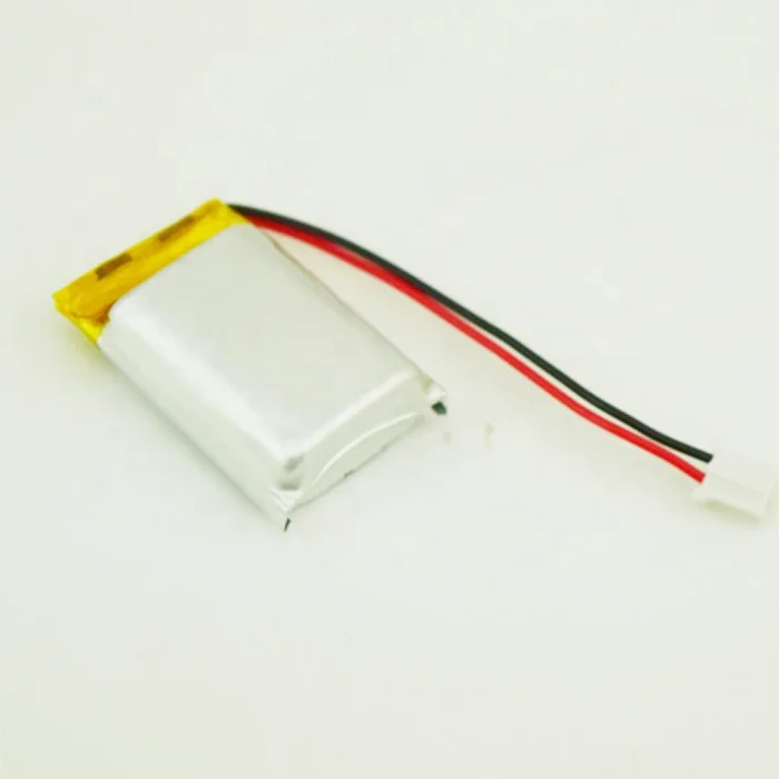 A quality 902030 500mAh lipo 3.7v li-ion rechargeable batteries with connector