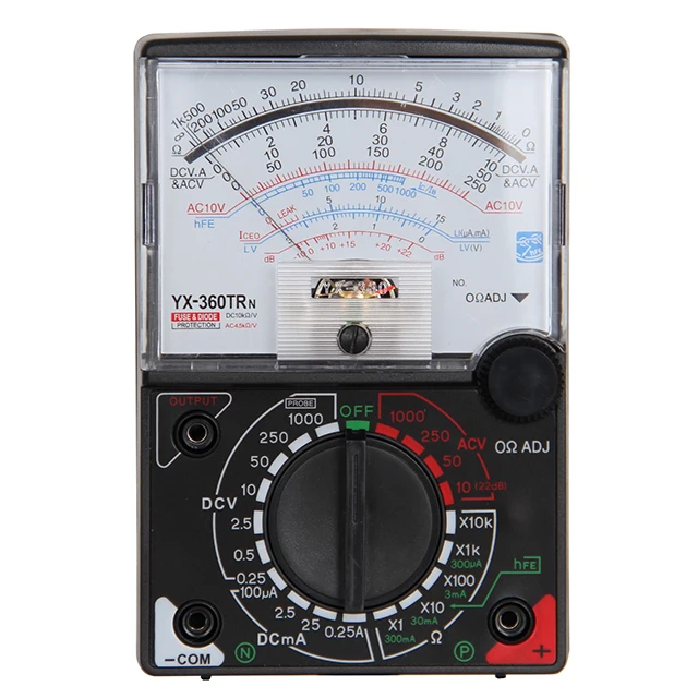yx-360trn analog multimeter Voltage Meter Current Meter without battery