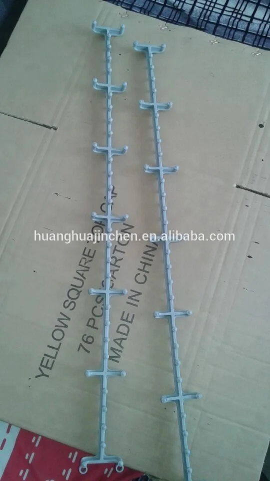 
Continuous plastic slab bolster 3/4