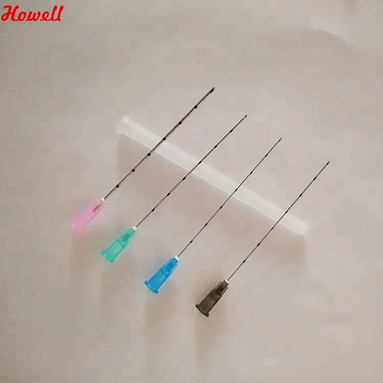 Medical Micro Cannula Flexible Disposable Blunt Tipped Needle