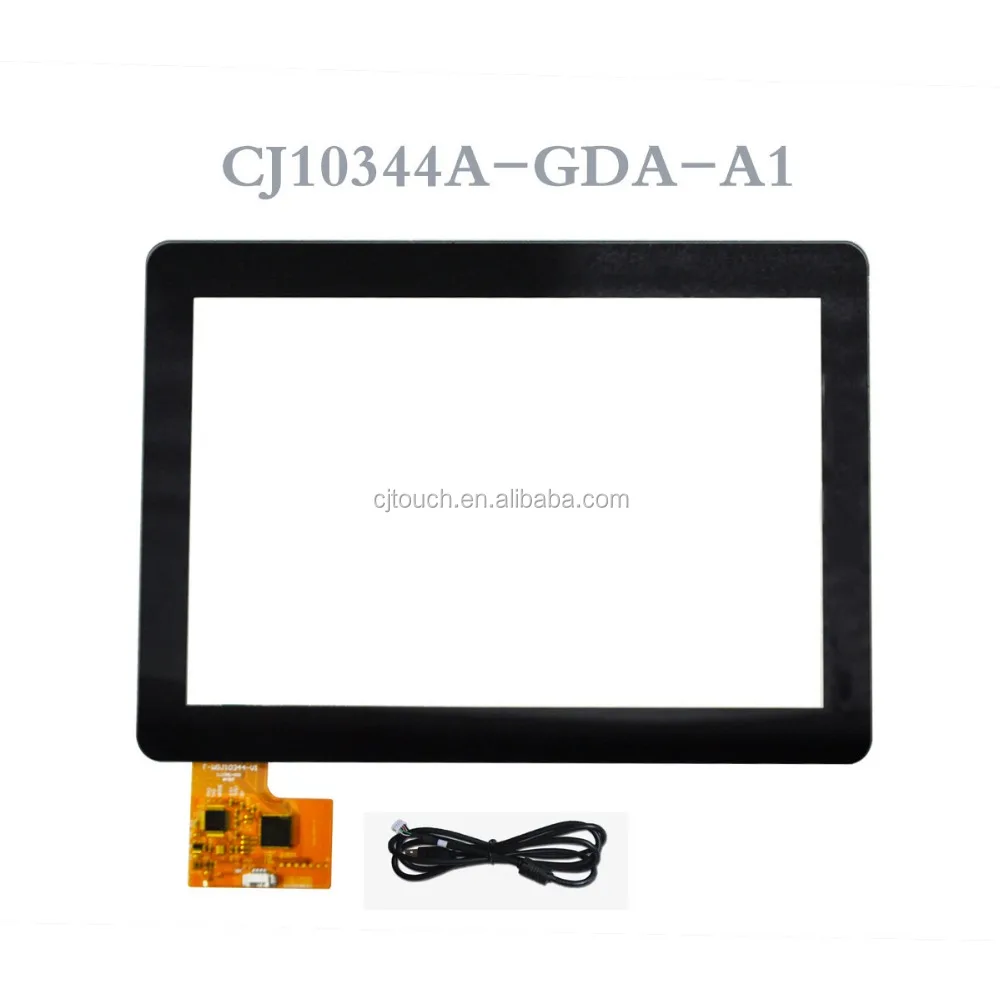 Сенсорная панель USB/I2C 10,1, емкостный сенсорный экран Goodix или EETI IC 10,1, сенсорная панель 10,1 дюйма