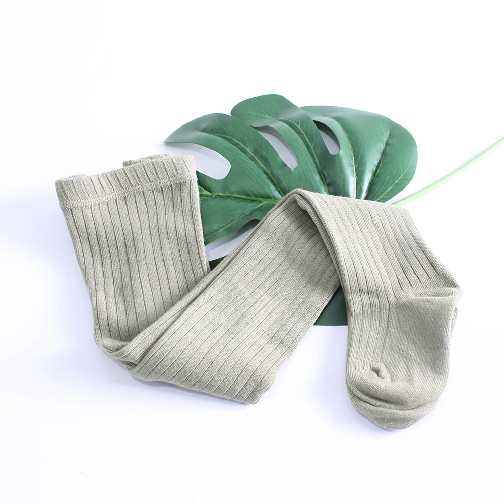 young teen pantyhose double cylinder 100% cotton baby tights