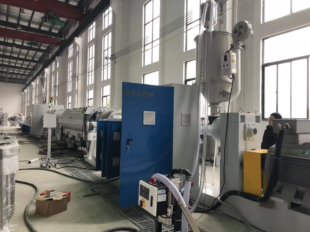 BEION Plastic Machine Super-Cooling high speed 16-2400MM Water & Fuel gas supply Multi-layer HDPE/PE pipe extrusion line