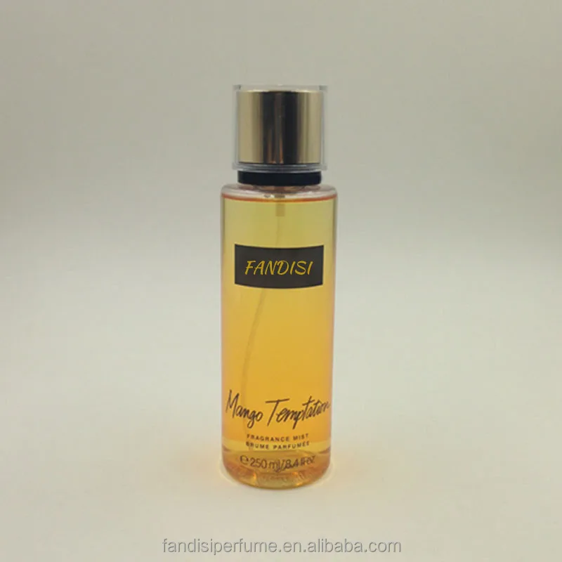 High quality perfume brand body mist body spray body splash fragrance mist