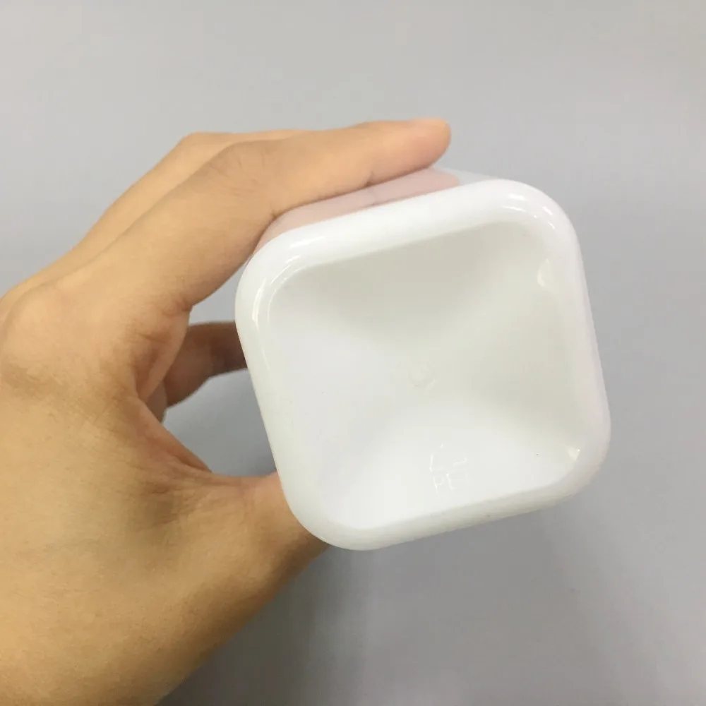 225ml White PET Plastic Bottle Milk Beverage Bottle