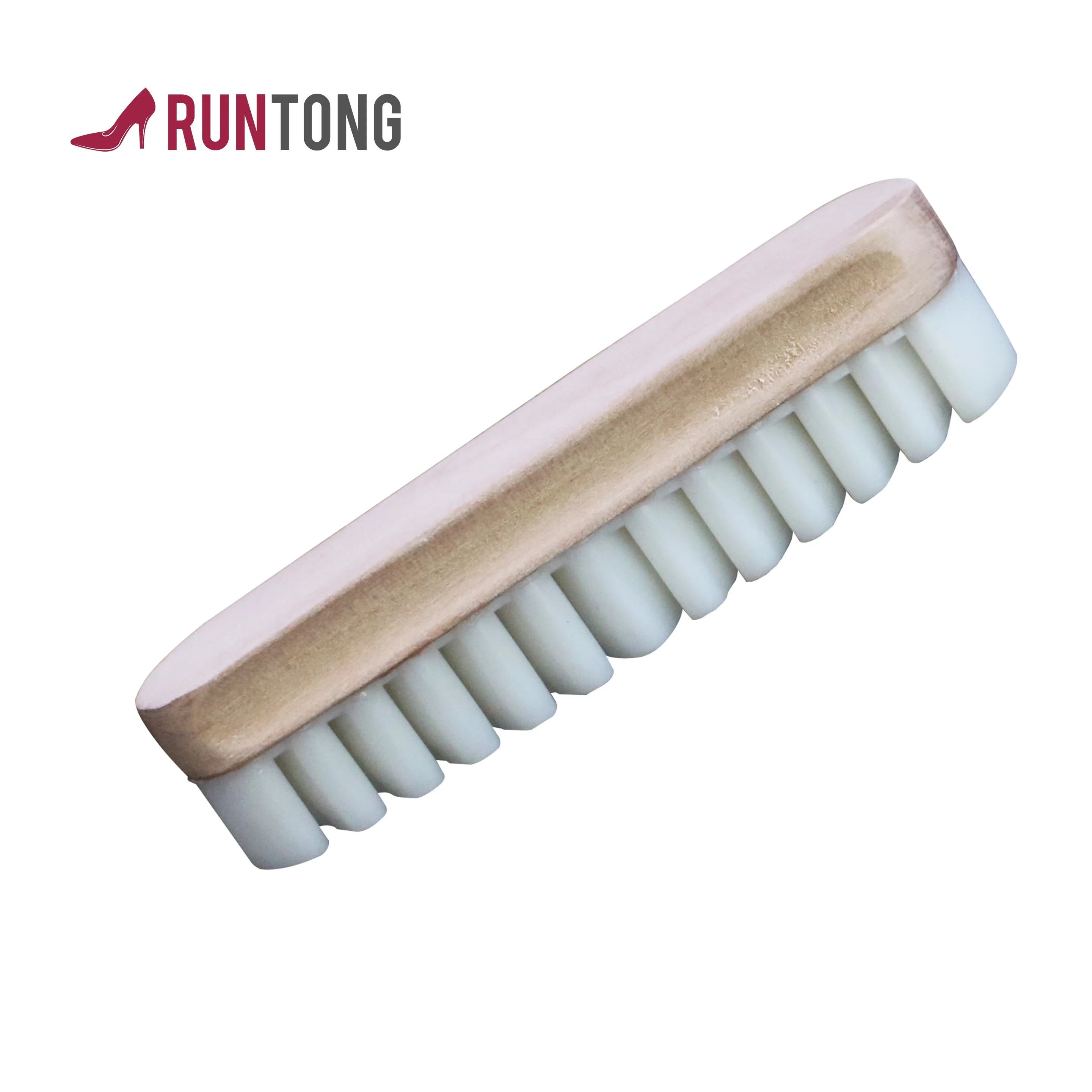 Набор для ухода за обувью, деревянная щетка для обуви из замши и резины