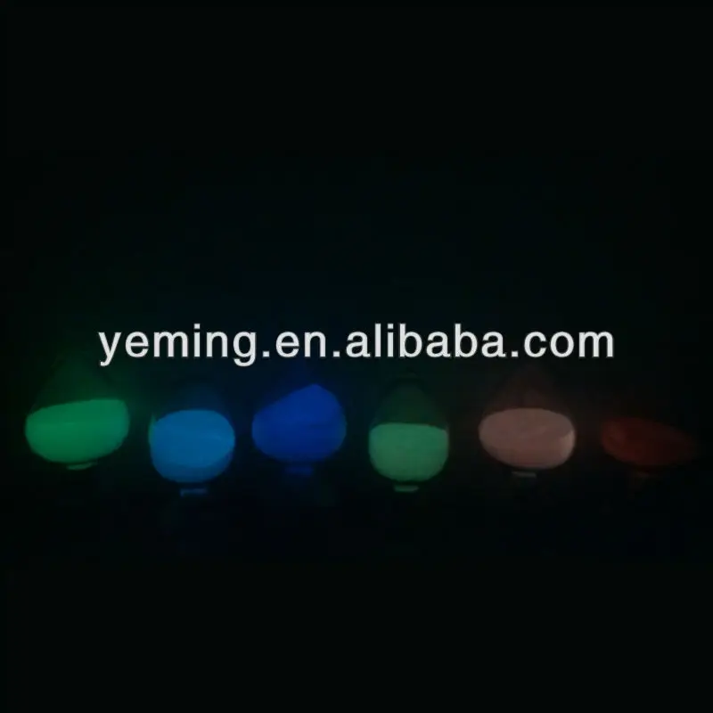 photoluminescent pigment/glow in dark powder/luminous pigment