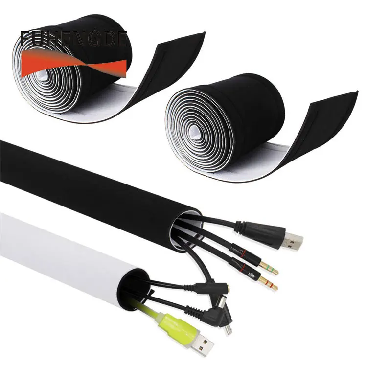 Good Price Outdoor Speaker Cable Control Extension Cord Safety Wire Cover Holder Neoprenee Cable Sleeve