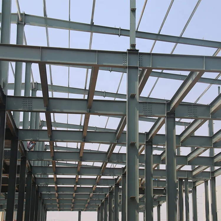 Многоэтажная и двухэтажная стальная конструкция склад предварительно обработанной стали