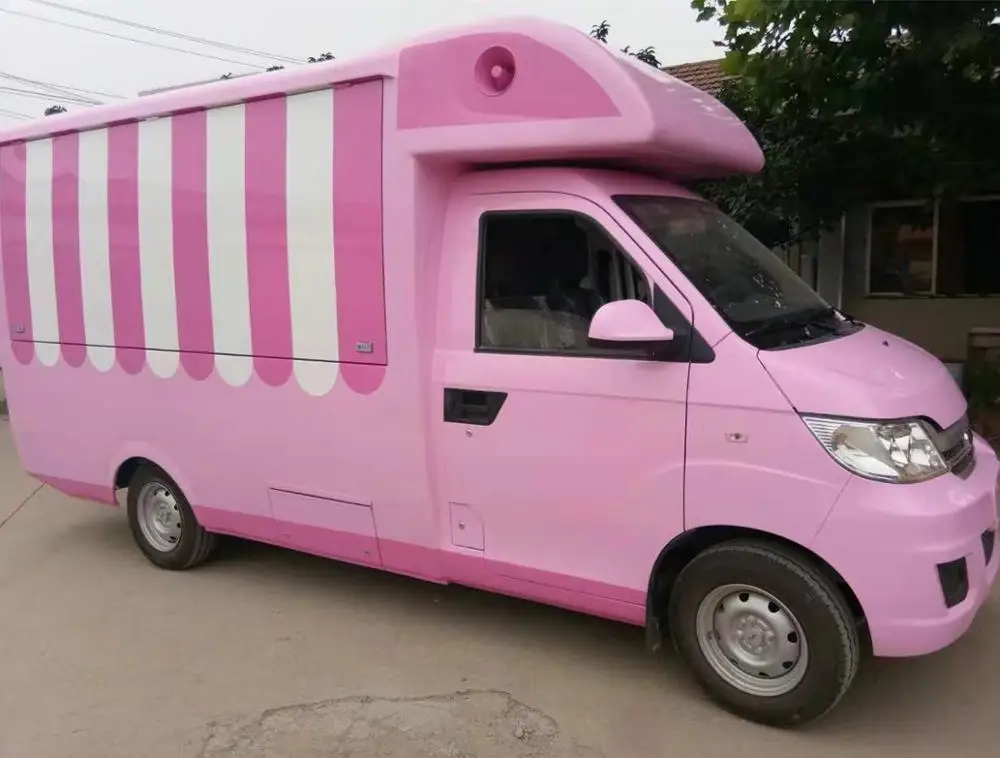 New arrival mobile gasoline food truck