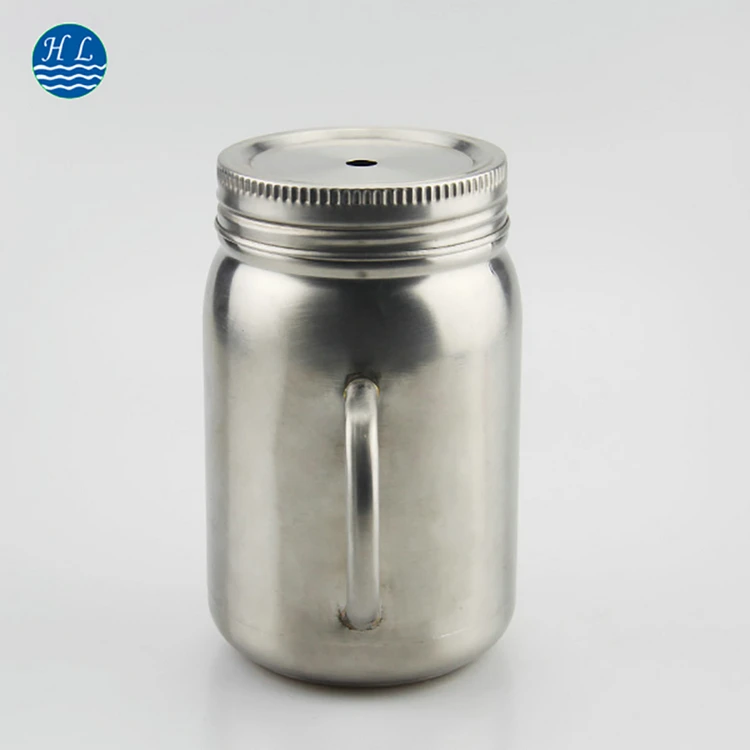 
Stainless steel mason jar Hot sale high quality low price stainless steel wholesale mason jars 