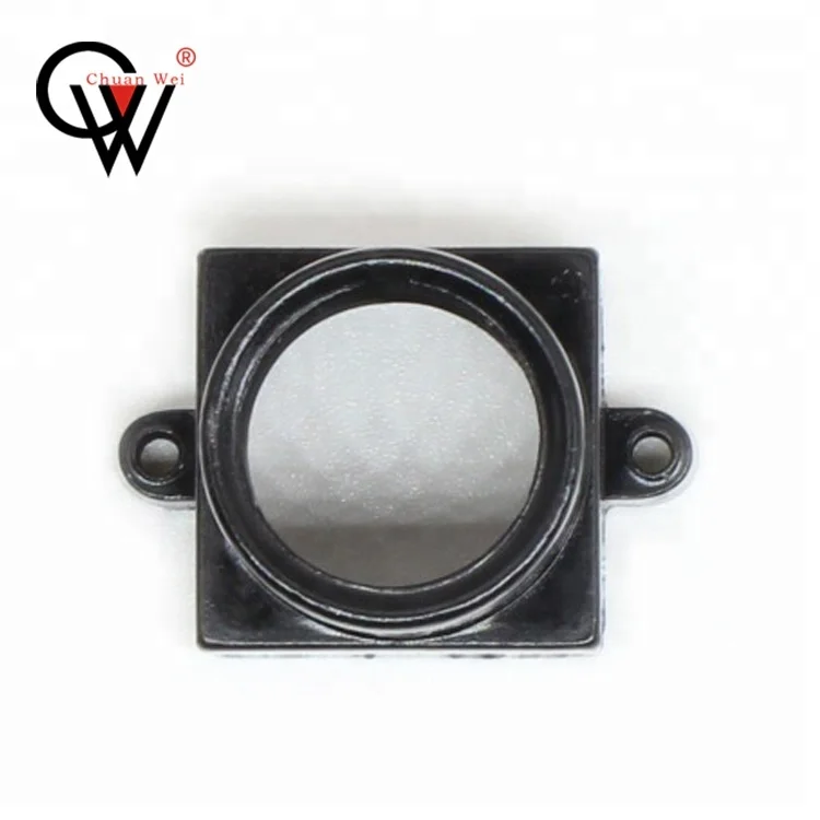 CW Black 14.5mm height aluminum alloy hole distance 20mm metal m12 lens holder