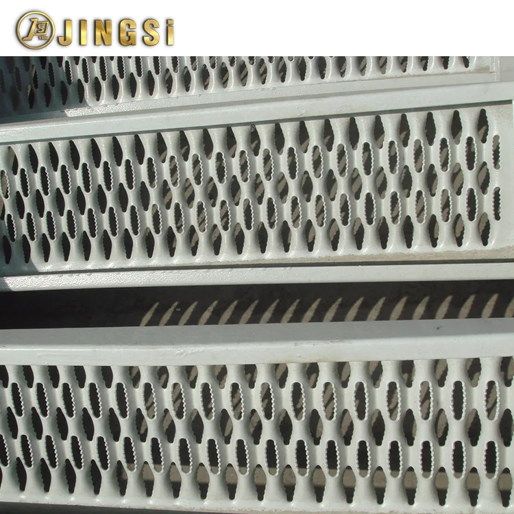 Aluminum Perforated Anti -Slip Diamond Safety Grip Strut Plank Grating.
