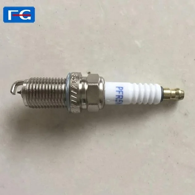 Хорошее качество Натуральная покрытая платиной Свеча зажигания вилки PFR5N-11 5838 PFR6N Авто свечи зажигания для Santa fe 3.3L 2.7L 2.4L