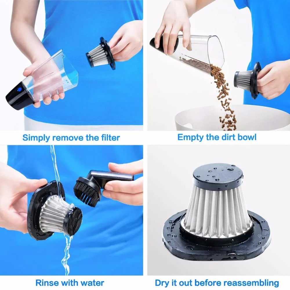 12v 100w mini wet dry car vacuum cleaner manufacturer sales