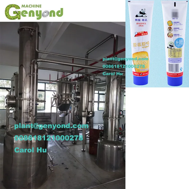 Factory direct price condensed milk production line from milk powder