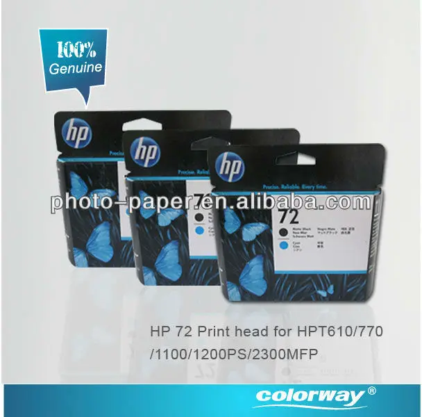 HP72 Ink&Printhead for HP Printer Plotter T610/770/1100/1200PS/2300MFP