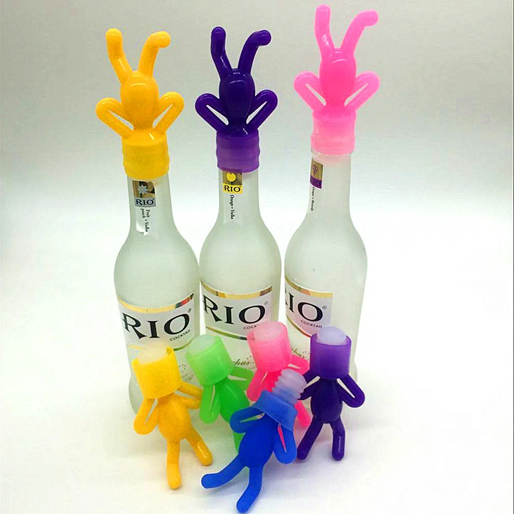 BPA Free Food Grade Patented Silicone Wine Stopper Cork Stopper