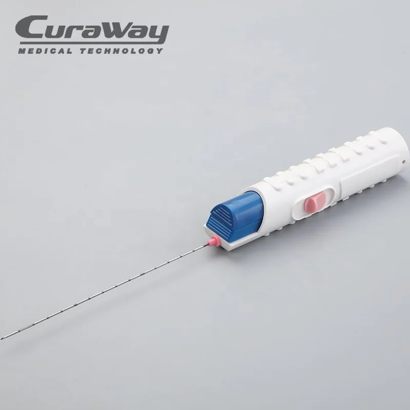 
Factory Disposable Medical Supply Sterile Full-Automatic Biopsy Needle Surgical Instrument 