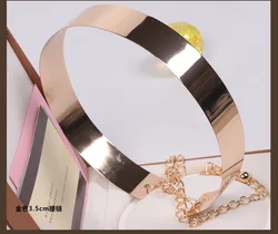 ZH1225A New fashion hot sale gold metal decorative women dress belts