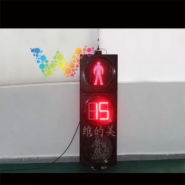 
300MM remote control traffic signal countdown timer pedestrian traffic light 