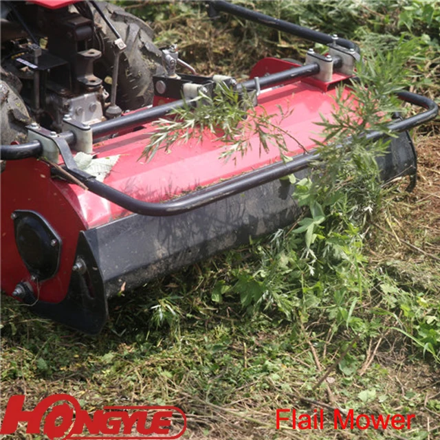 
Italy technology multi-purpose Two wheel walking tractor with flail mulcher mower machine 