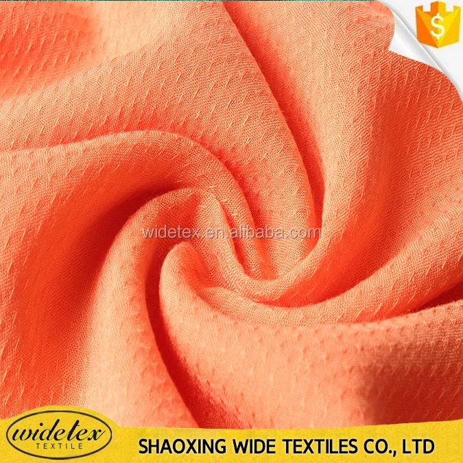 
60S beautiful color rayon crinkle fabric for fashion clothing 