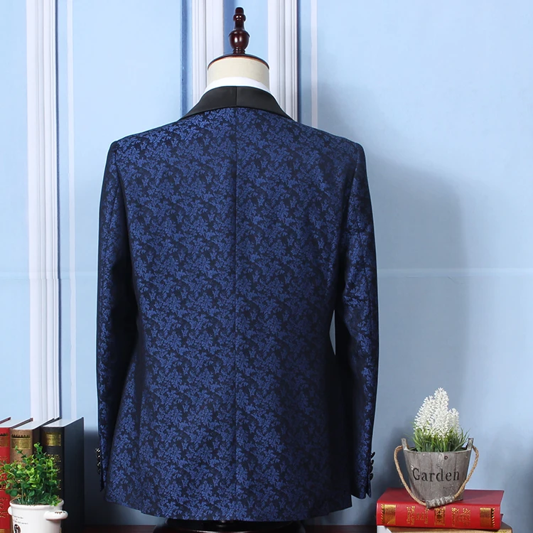 Костюм-тройка мужские свадебные костюмы в западном стиле