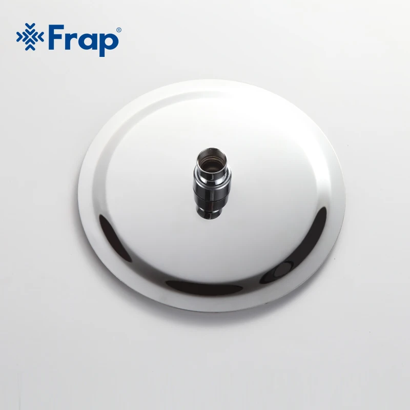 GAPPO 1PC 300*300mm High Quality Round 304 Stainless Steel Rainfall Shower Faucet Overhead Shower G28