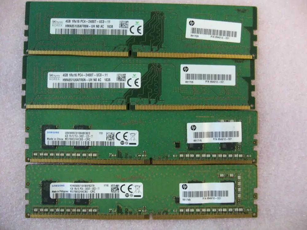  HP 854912-001 аккумулятор большой емкости A-Tech эквивалент 4 Гб DDR4 2400 МГц PC4-19200 настольного компьютера Память ОЗУ