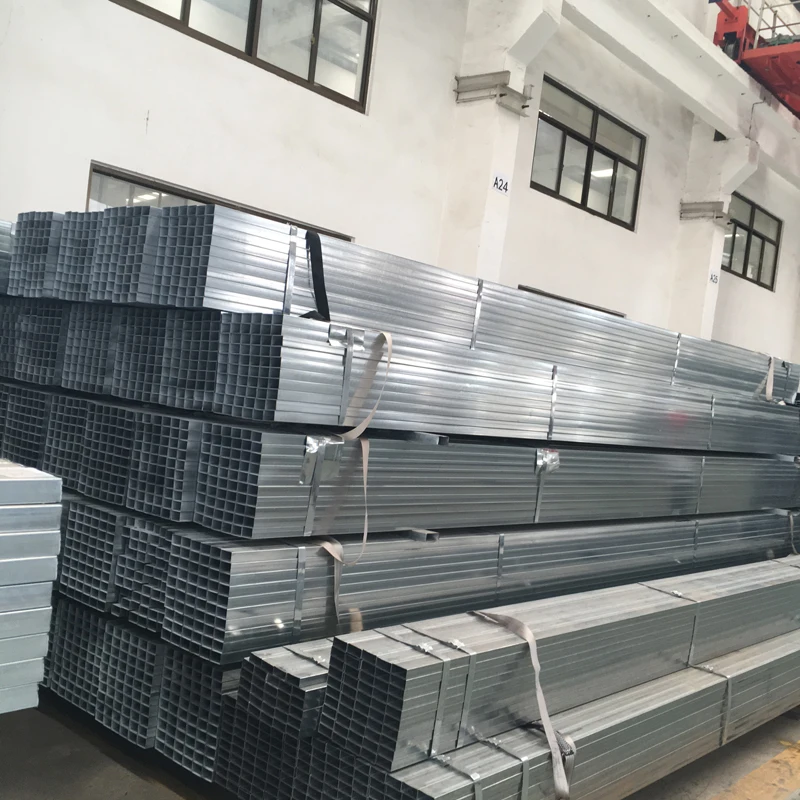 
galvanized steel square tube hollow section 25*25 mm 
