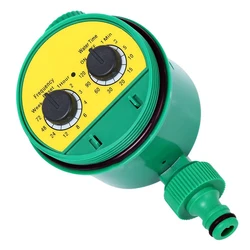 Green Garden Irrigation Controller Ball Valve WaterTimer