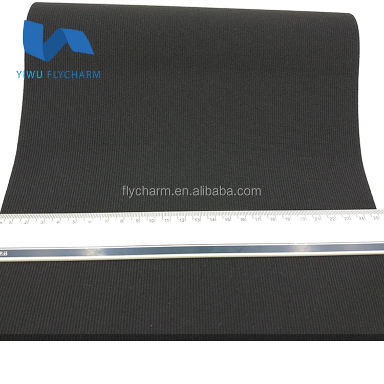 Beige/black/white all widths monofilament elastic band for waist belt