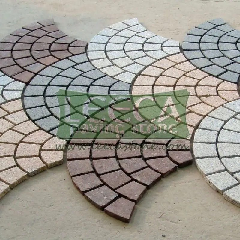 сад ковер брусчатки