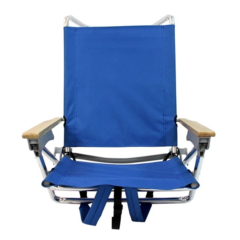 Aluminum Lightweight Outdoor Camping Folding Portable Backpack Beach Chair