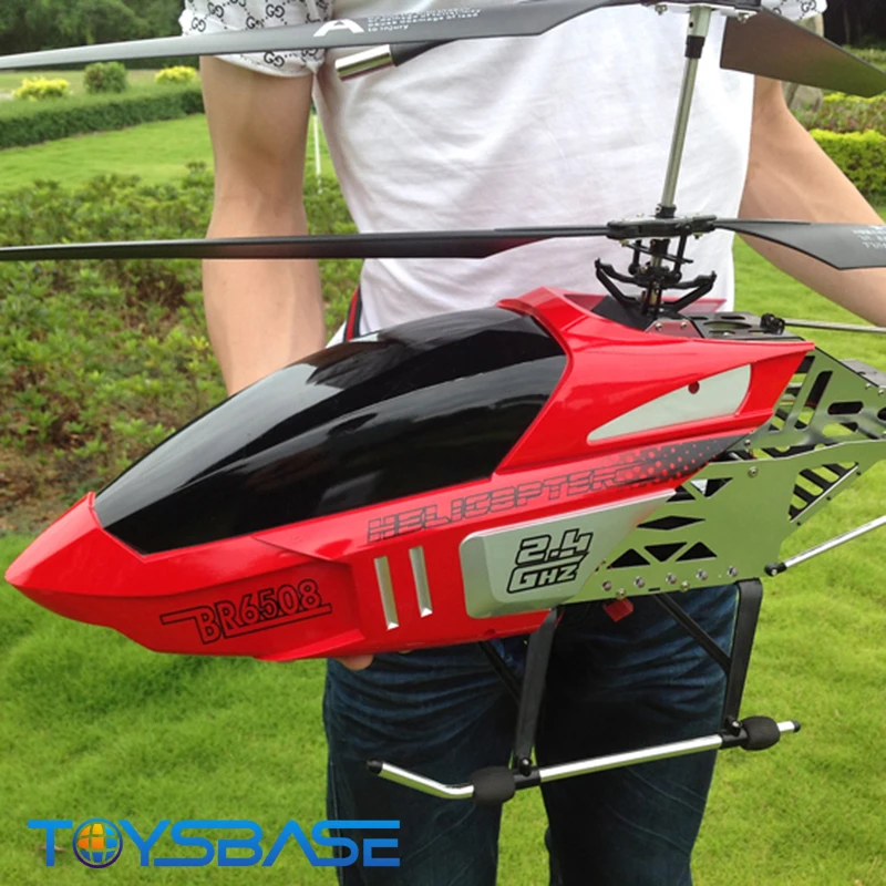 130cm BR6508 6508 2.4G big 4ch single blade rc helicopter