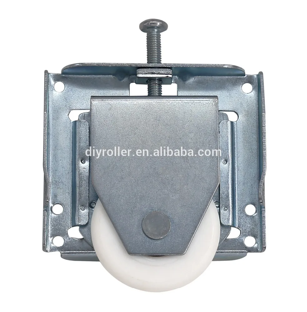 DIY slide Wood Door hanging wheel Track and Roller Set Roller Door Hardware door fitting
