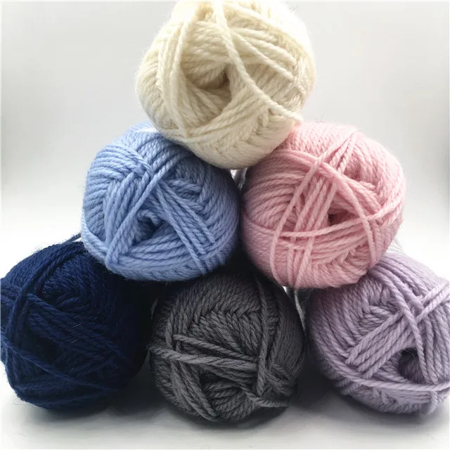 
cheap 100% wool yarn pure wool for hand knitting and crochet 