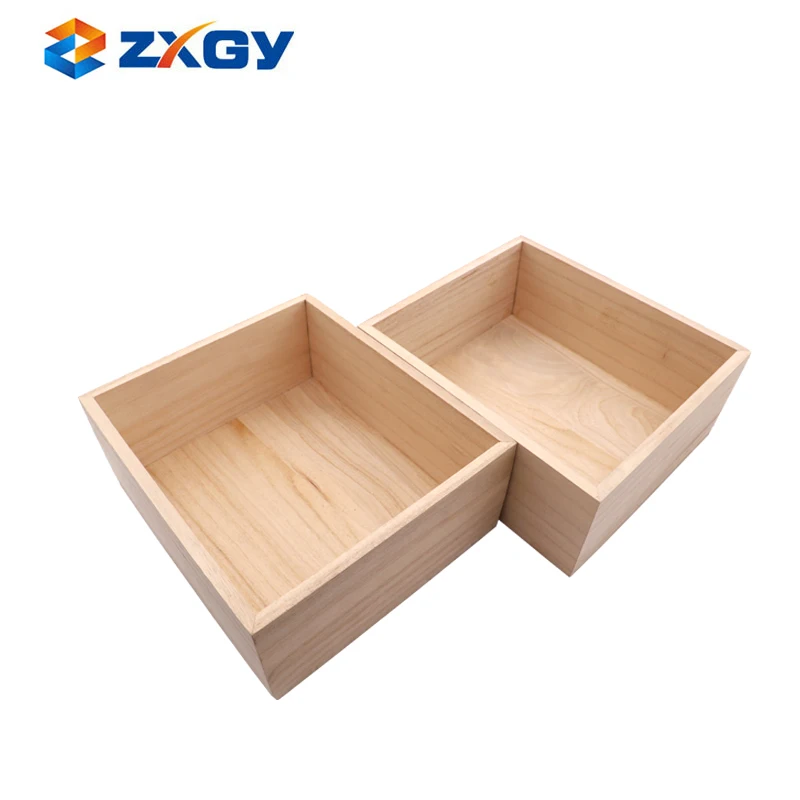 Luxury Design Handmade Natural Storage Wooden Gift Box