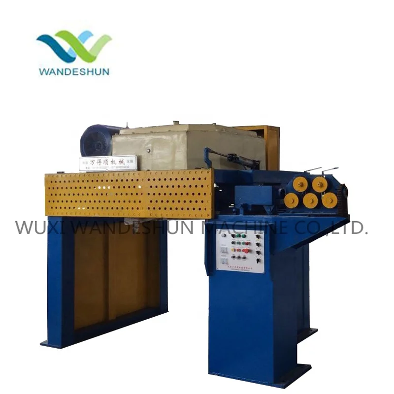 vertical single pass head capstan block wire drawing machine for high carbon wire