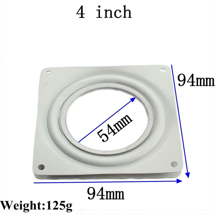 furniture fittings 4' Lazy Susan Turntable Bearing Rotating Swivel Plate Metal Turntable Bearing