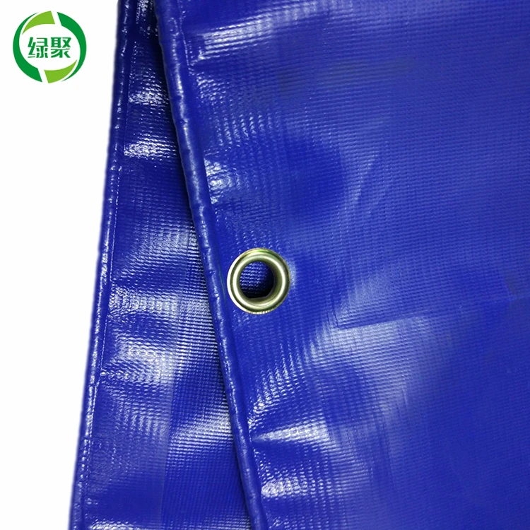 Durable Polyester Material Heavy Duty Bache Waterproof Vinyl Pvc Coated Fabric Tarpaulin Sheet