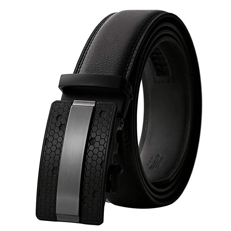 Mens superior quality custom name brand leather belt