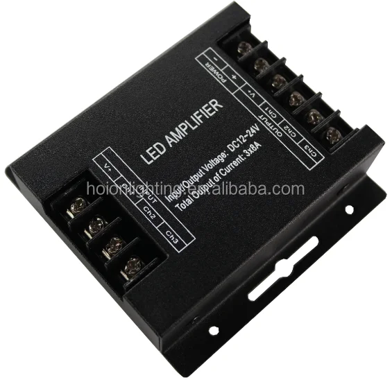 HOION 24 В 720 Вт 3CH 30A светодиодный Усилитель RGB ретранслятор сигнала rgb
