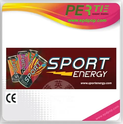 крытый ЖК объявление отображает гибкий графический дисплей epaper образец дисплей Eink ESL